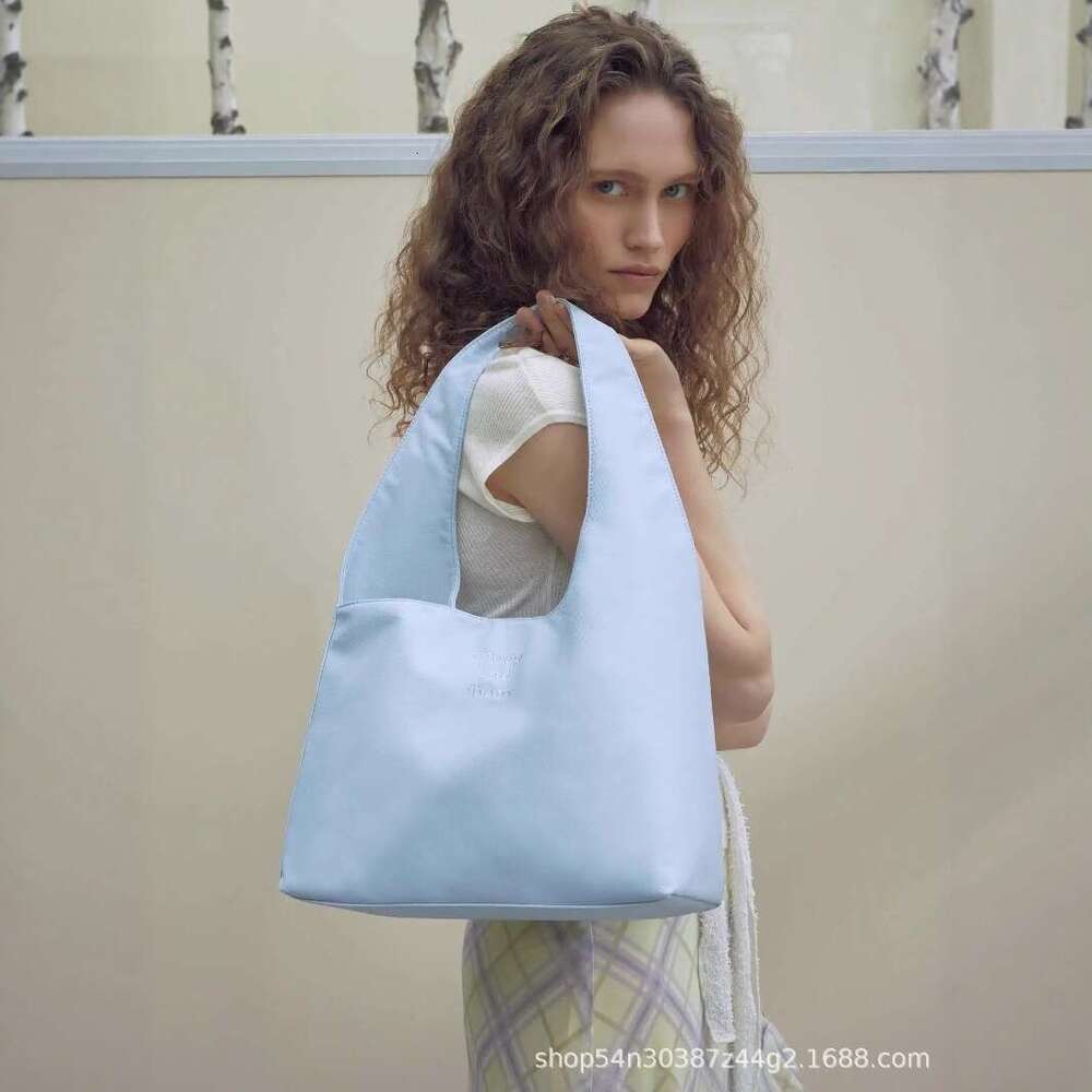 Korean Niche Brand 2025 Summer New Mucu and Ebony Large Capacity Shoulder Tote Underarm Bag