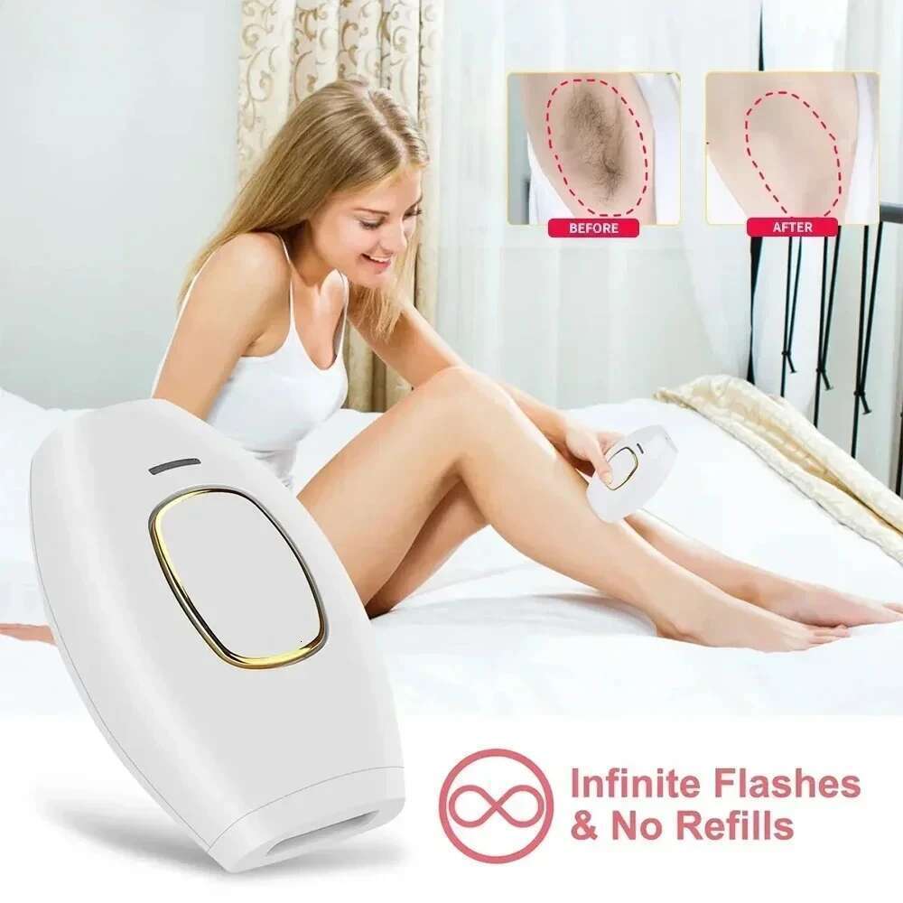 IPL Hair Removal for Women Painless Permanent Full Body Facial Upper Lip Bikini Legs Arms Face Women's Shaver Care Device