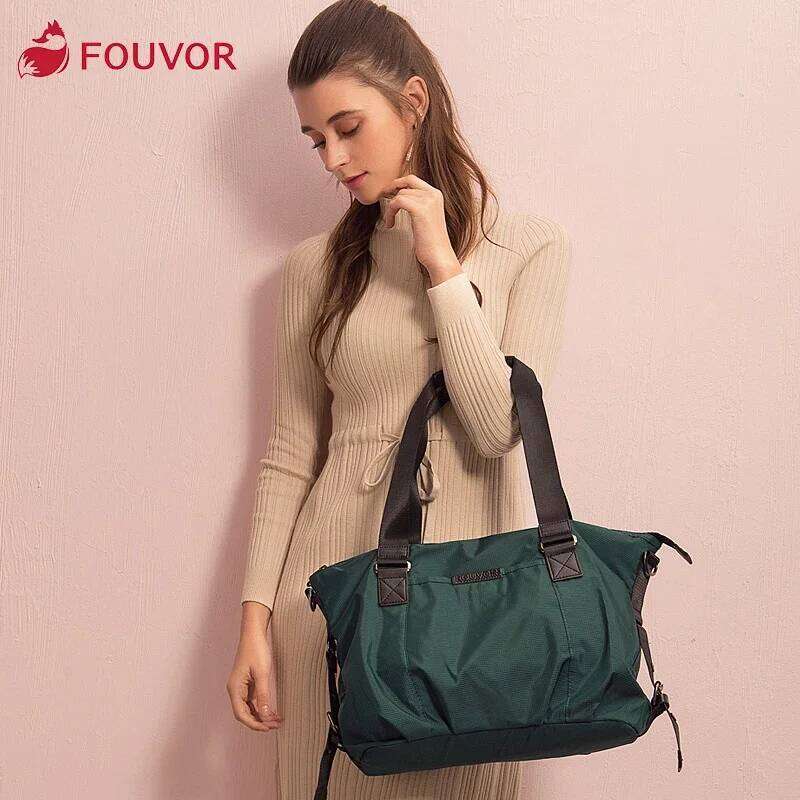 Fouvor Women Shoulder Bags Designers 2025 New Fashion Large Capacity Tote Shopping Travel Hand Bag Ladies 2532-04B
