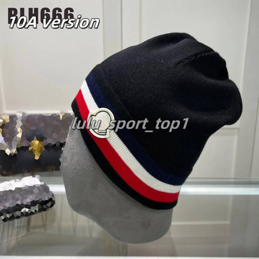 2025 AAA Beanie Men And Women Designer Knitted Winter Burrburry Hat Fall Thermal Skullcap Ski Trip Classic Beanies Brown Black Grey Khaki Hats For Men 8a3