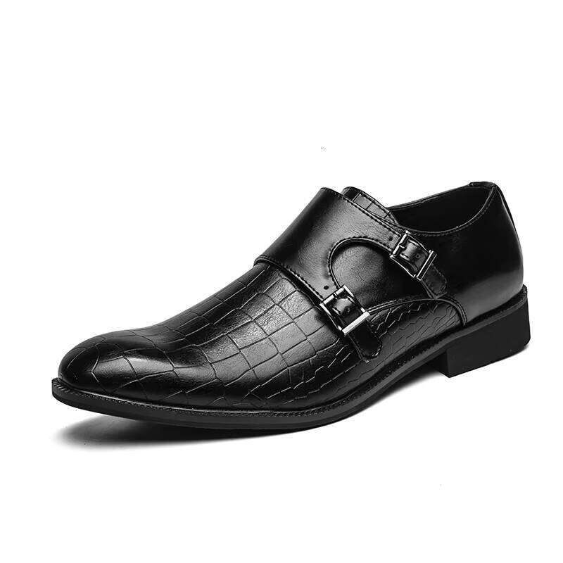 Hot Selling Business Pointed Toe Fashion Men's Casual Leather Formal Shoes