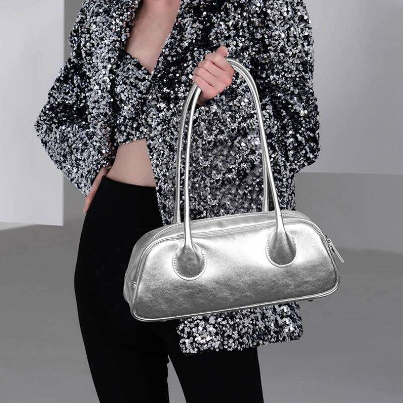 YANATARI Underarm Cowhide Genuine Leather Handbags Women Vintage Shoulder Female Korean Bag High Quality 2025