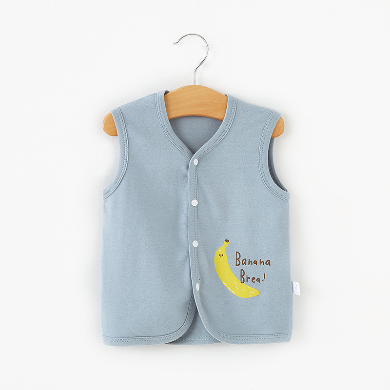 OEM ODM Spring Children's Vests Fashion Thin Vest Soft Comfortable Sleeveless Boys and Girls Jacket