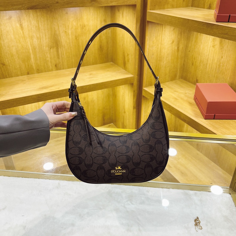 Free shipping 2025 designer women's luxury bag, new fashionable retro crossbody bag, armpit bag, shoulder bag black