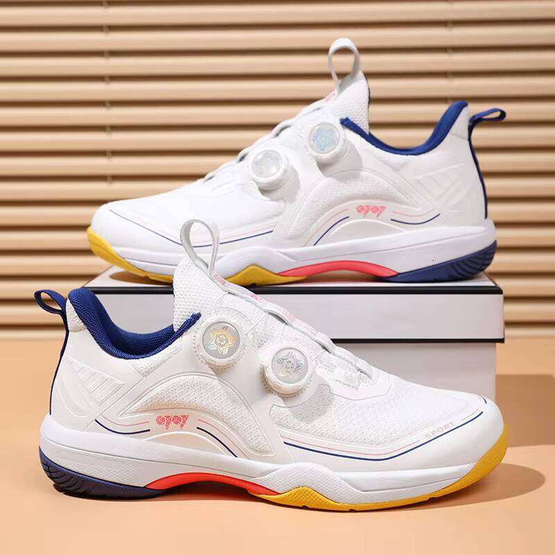 High Quality Couple Badminton Sneakers Anti-slip Table Tennis with Carbon Plate Running Shoes