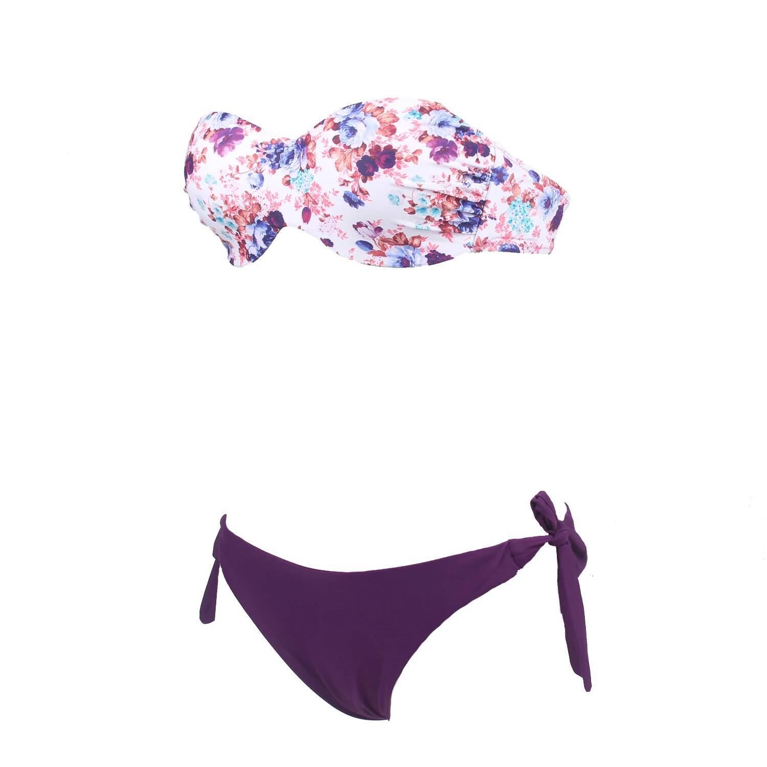 Womens Sexy Summer Style Beach Wear Push Up Halter Floral Brazilian Bathing Suit Bikini