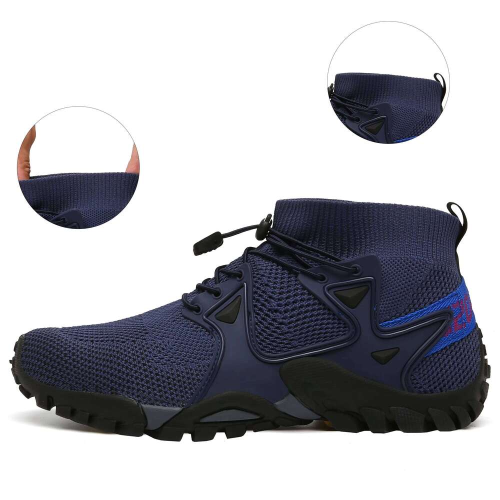 Outdoor Walking for Men Climbing Sport Shoes Breathable Mesh Mountain Anti Slip Sneaker