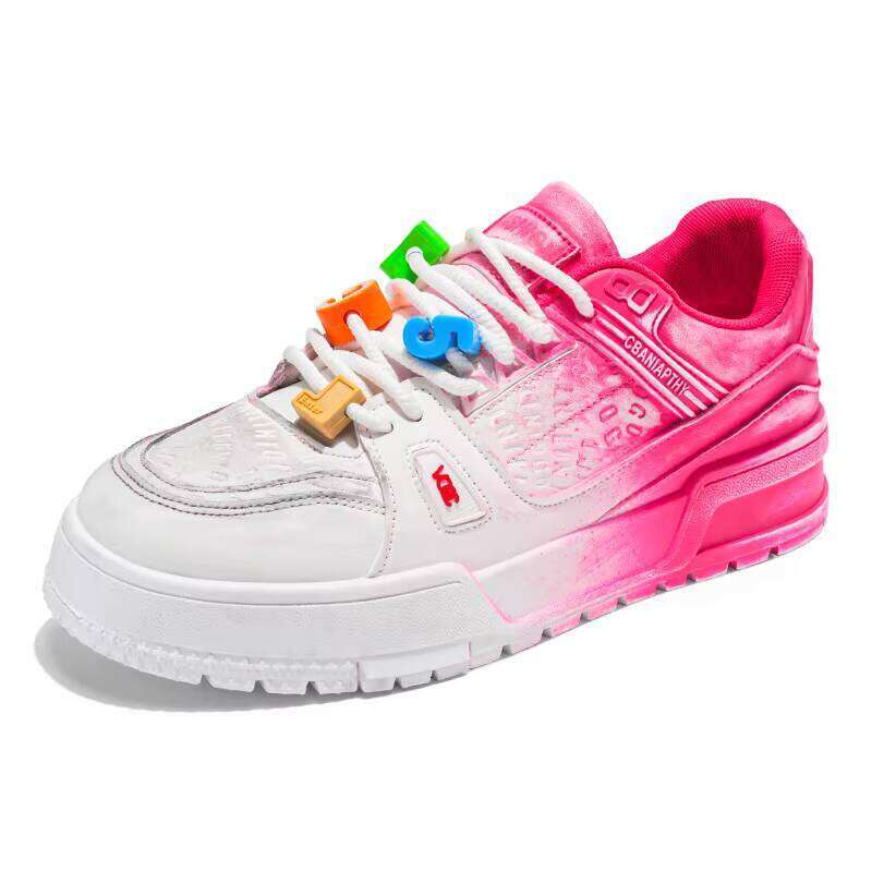 Fashionable New Men's Casual Niche Trend Sports Thick Bottom Heightening Shoes