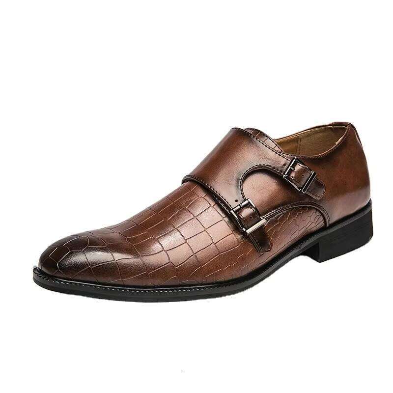 Hot Selling Business Pointed Toe Fashion Men's Casual Leather Formal Shoes