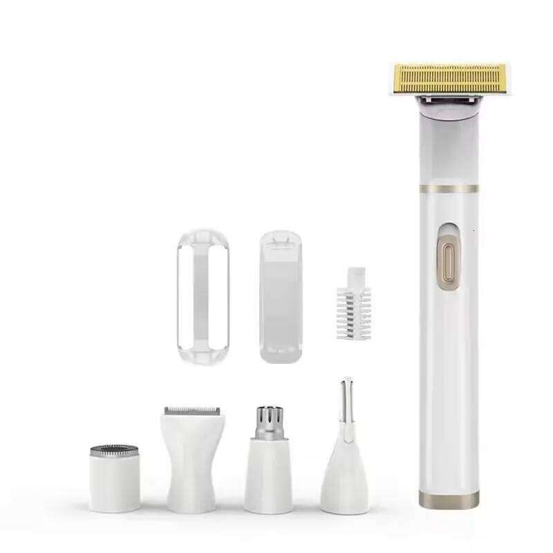 5 in 1 Multifunctional Women Painless Eyebrow Face Trimmer Razor Lady Facial Body pubic Tummy hair trimmer women