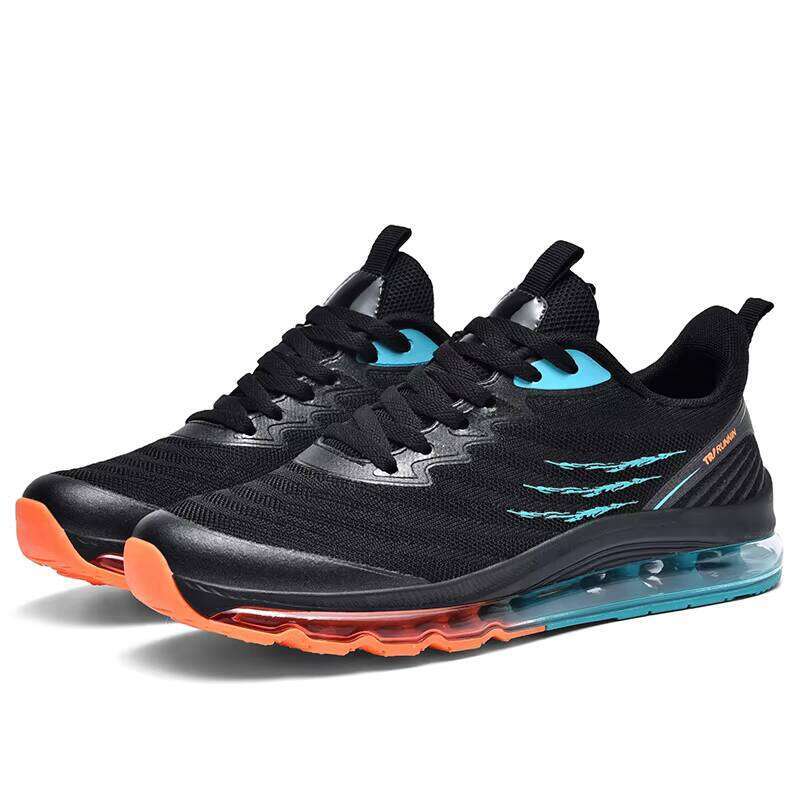 Factory Direct Sales Sport New Extra Large Size Men's Full Palm Air Cushion Running Shoes