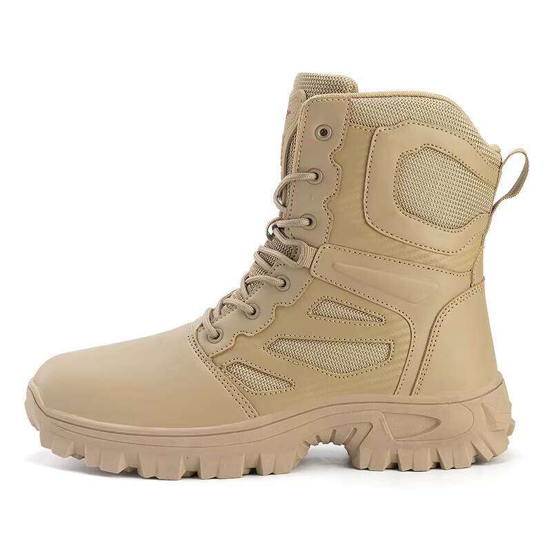 New High-quality Men's Hiking Outdoor Fashionable High Top Sports Shoes, Breathable Walking Shoes for Men