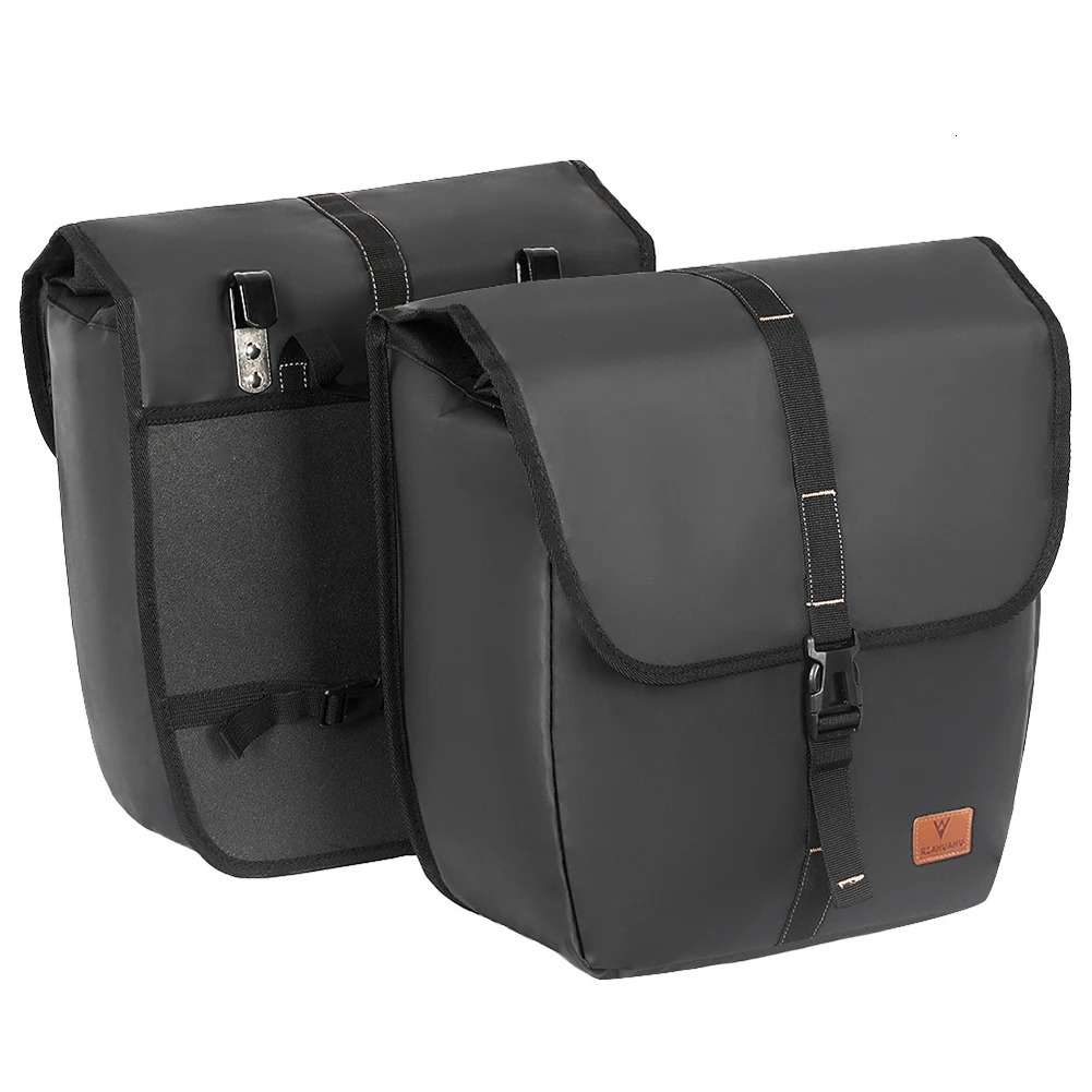 Trunk Pannier Bag Multifunction Rear Seat Panniers Pack Large Capacity Bicycle Saddle Bag with Handle for Outdoor Riding Travel 250610