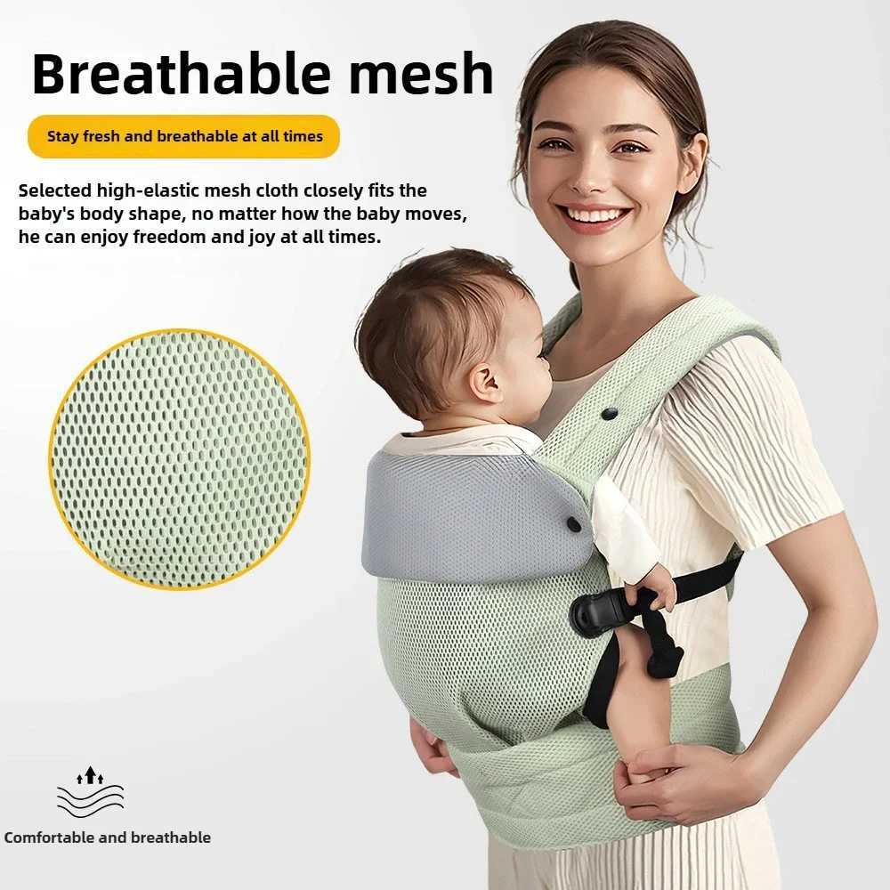 3-36 Month Baby Sling Baby Carrier Wrap Toddler Backpack Bebe Sling Bag Infant Bags Multi-use Carriers Accessories for Newborn y250610WL7Y