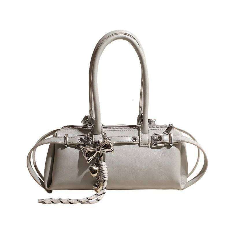 2025 New Korean Fashion Pillow Casual Belt Decorated Handbag Simple Shoulder Crossbody Bag