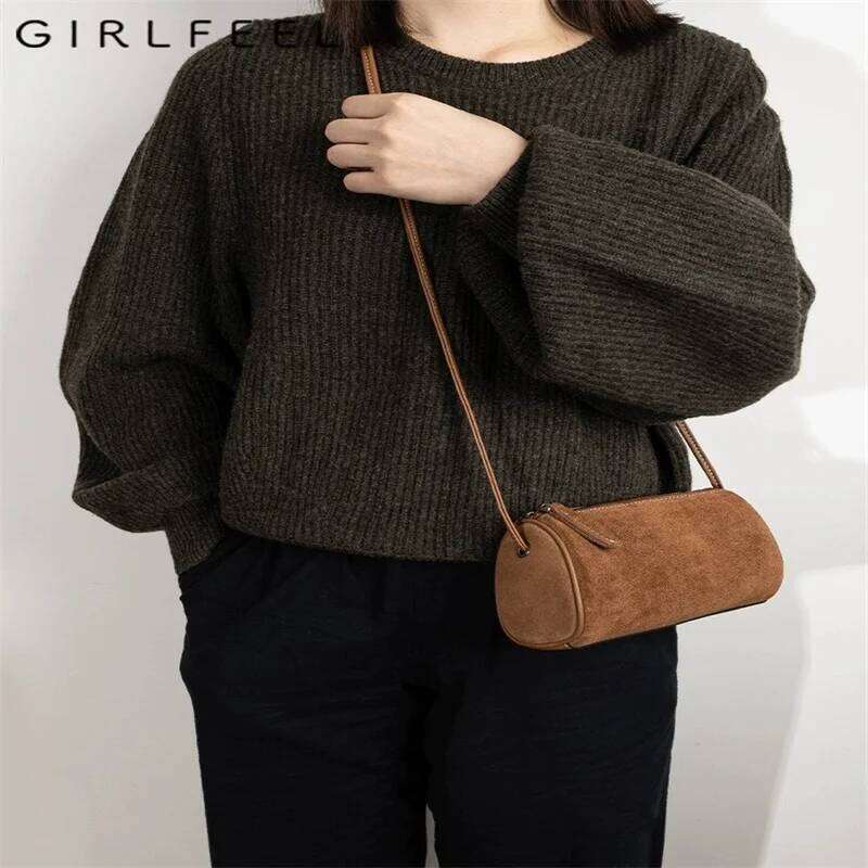 Mini Slant Leather Fashionable Shoulder Crossbody Bag Motorcycle Equipment Accessories From China Mainland 6