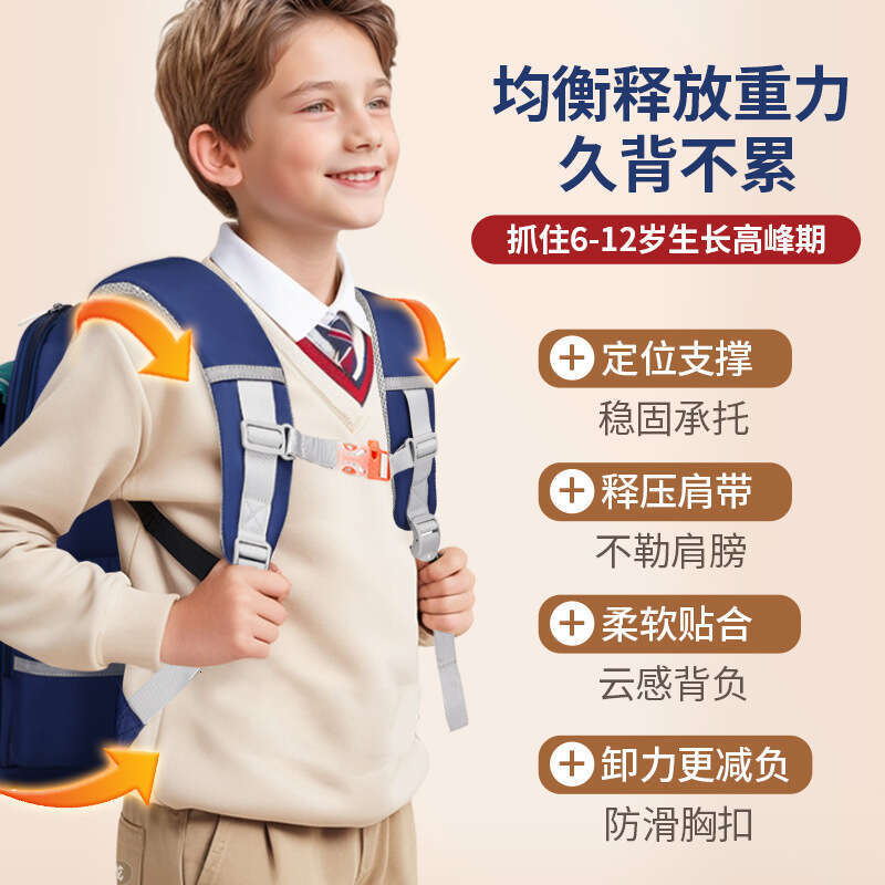 Designer Bag Cloud Backpack For Primary School Students Grades Lightweight Water Resistant Multi Compartment Large Capacity Dirt Unisex