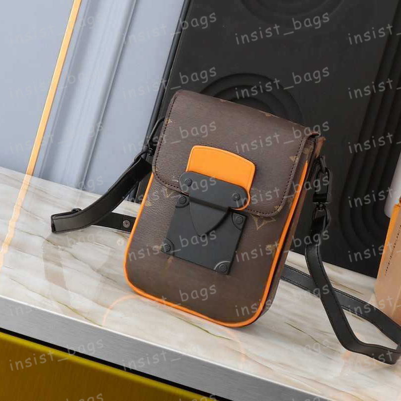 Men Crossbody Bag Fashion Sling Shoulder Bags Designer Evening Bags S-LOCK VERTICAL Wearable Wallet Designers Cross Body Bag Women Phone Bag Men Mini Purse