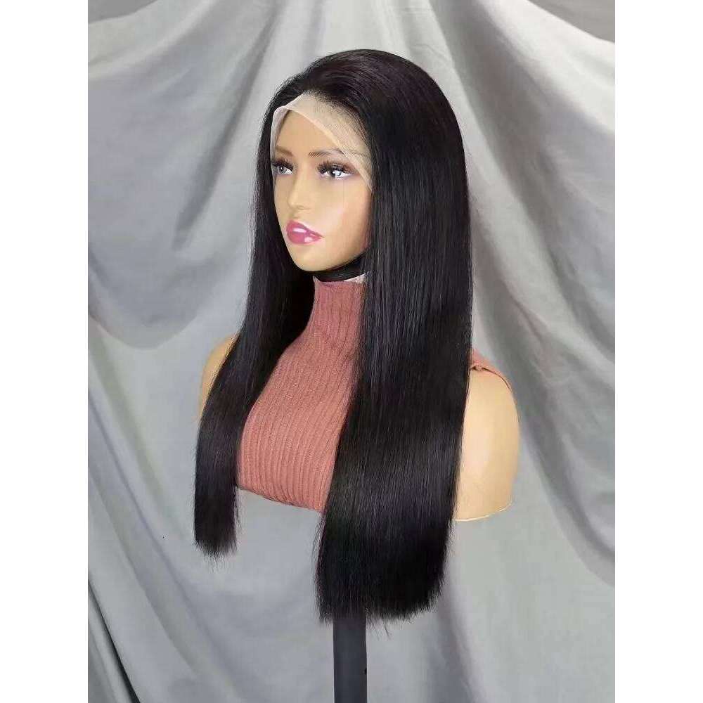 300% Density Straight Human Wigs for Black Women 10-30 Inches Double Drawn Bob Hair 13x4 HD Lace Frontal Wig PrePlucked