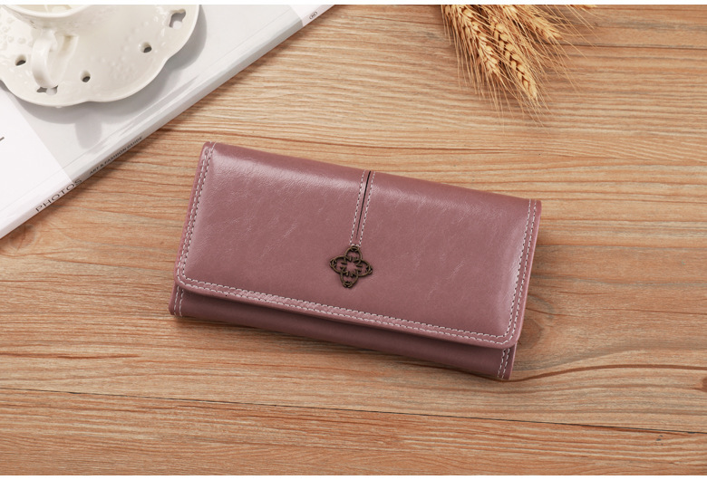 Free Shipping 2025 New Designer Bag Exquisite Women's Long Wallet Multifunctional Large Capacity Multi Card Slot Card Bag Practical Leather Phone