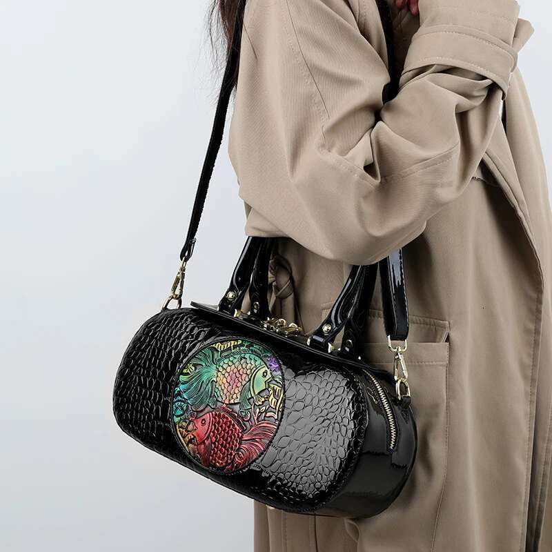 Designer Women Shoulder For Girls Glossy Small Handbag Office Portable Phone Bag New Sacs De Luxe Pour Femmes