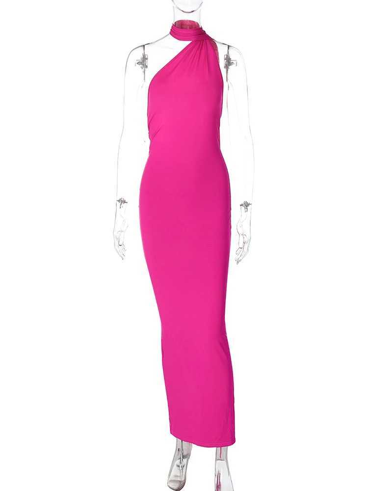 Hawthaw Women Party Club Evening Streetwear Bodycon White Long Dress 2024 Summer Clothes Wholesale Items For Business XJ250610