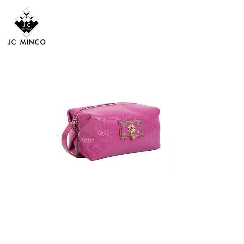 Fashion Trend Women Genuine Real Leather Underarm Female Small Pouch Bag Lady Cosmetic Bags Make Up Beauty Bagsr