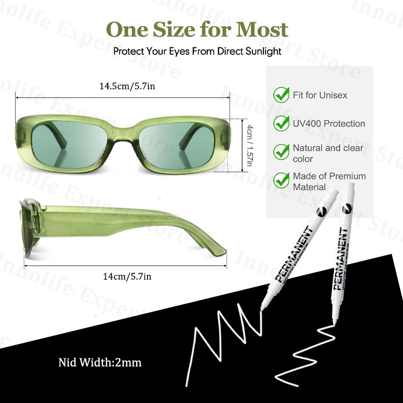 12-100Pcs Wedding Sunglasses with Pens Customizable Party Sunglasses Retro Rectangle Sunglasses for Bachelorette Birthday Decor 250530