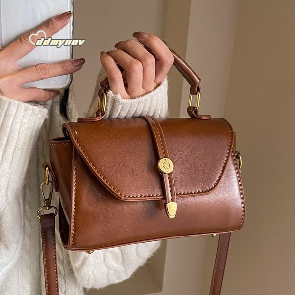 Women's High-Quality Niche Trend Crossbody Women 2023 New Korean Fashion Single Shoulder Handbag Small Square Bag ddmynov