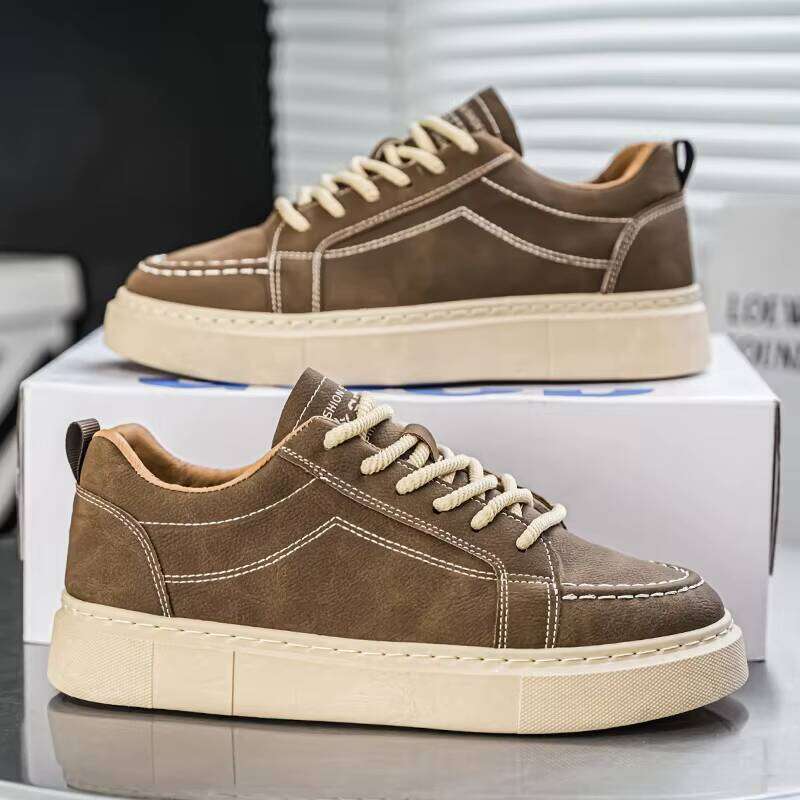 Lightweight Factory Outdoor Sports High-quality Fashion Running Men's Thick Soled Skateboard Shoes