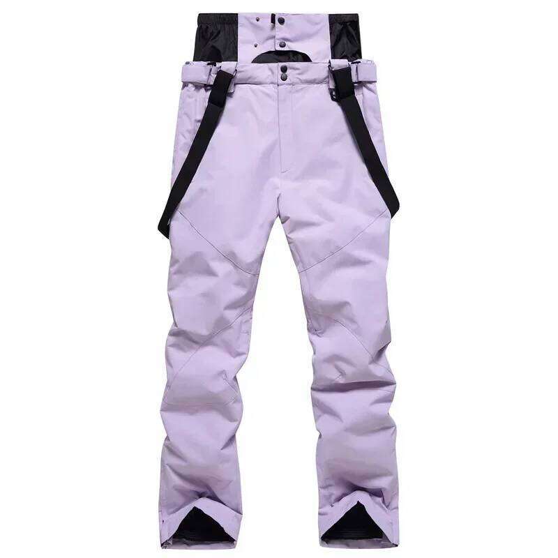 Winter 2025 New Windproof Waterproof Thermal Woman Man Outdoor Snow Sports Skiing Pants Snowboarding Clothing Ski Trousers Adult