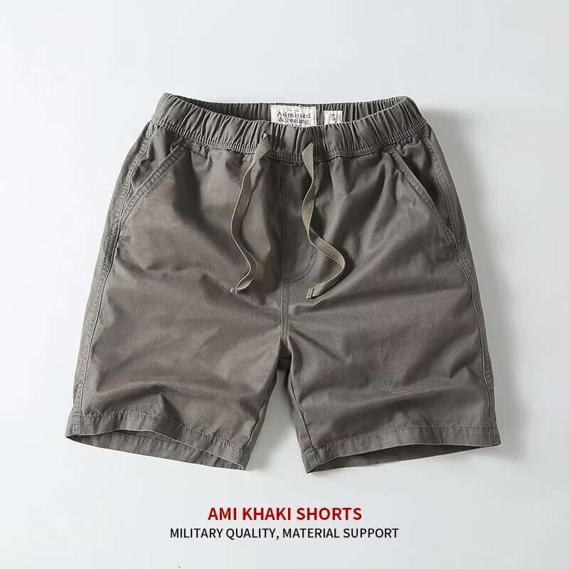 Summer American Style Multi-Pocket Camouflage Cargo For Men Trendy Brand Ins Yu Wenle Casual Loose Mid-Length Shorts B5