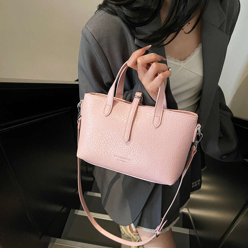 2025 New Large Capacity Handheld Tote Casual Commuter Fashion Single Shoulder Crossbody Women's Bag