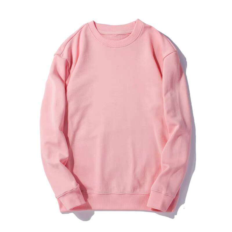 4XL Plus Size Unisex 85% Cotton Autumn Plain Pullover Hoodie Team Logo Crew Neck Sweatshirt