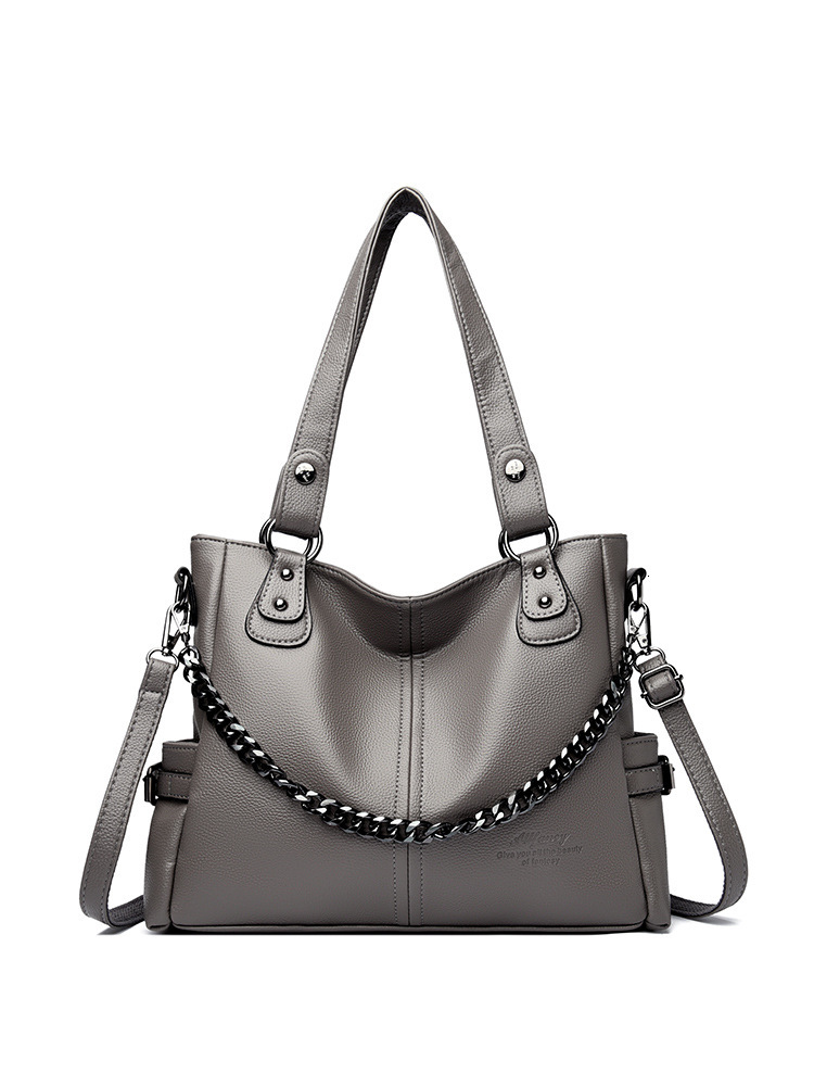 Free Designer Shipping Genuine Leather Bag For Women 2025 New Fashionable Luxury Versatile Tote Bag Large Capacity Underarm Bag Single Shoulder Crossb