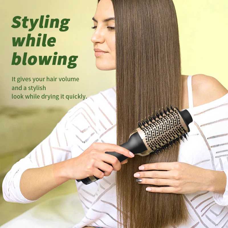 2025 Heating Comb Straightener Hair Comb Hair Straightener Dryer and Straightening Brush Electric Comb Brush One Step Salon Hair W250610