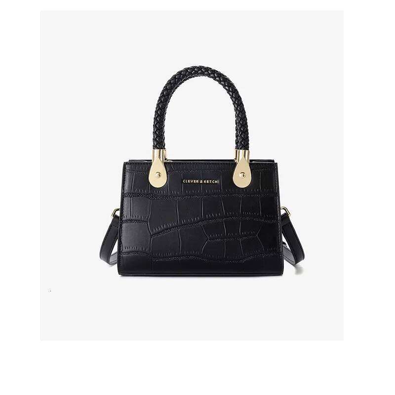 2025 New Trendy Small Square Leather Versatile And Elegant Single Shoulder Women's Handheld Crossbody Bag 2025/06/10 2025/06/10