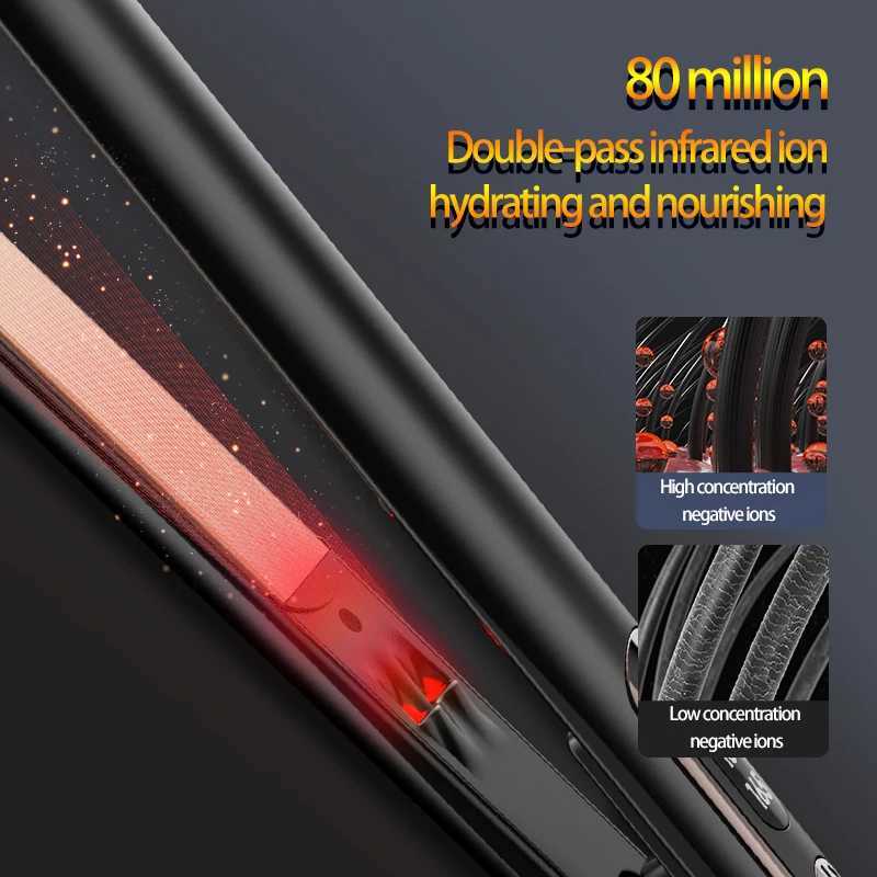 Hot Comb Straightener Curler Dual Purpose Negative Ion Essential Oil Hair Care Professional And Safe Hairdressing Equipment W250610
