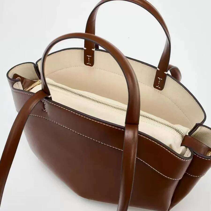 Large Capacity Women Shoulder Bags Solid Color Design Lady Handbags Fashion Pu Leather Daily Commuter Tote Trend Two Bag Set