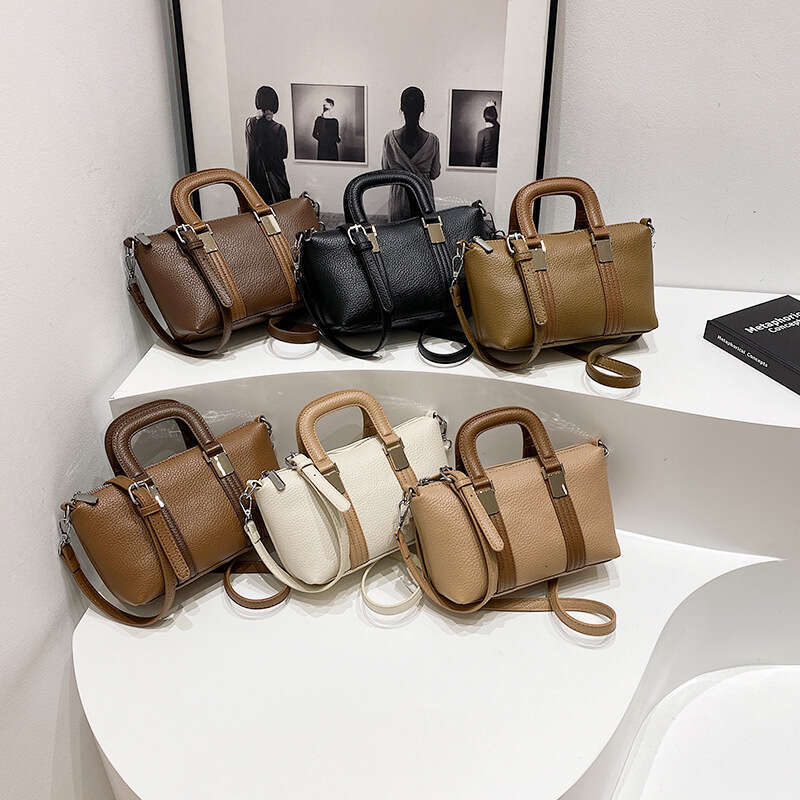 Handbag For Women New Trendy Fashion Shoulder Versatile Commuter Soft Leather Texture Crossbody Small Square Bag