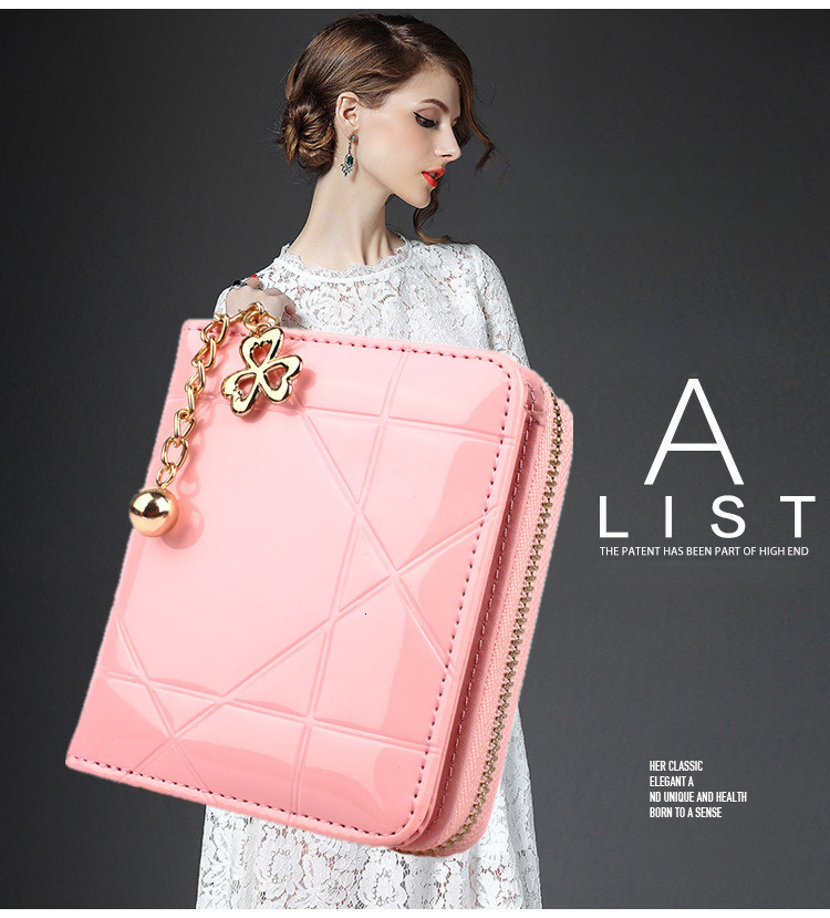 Free Shipping 2025 New Designer Bag Short Zipper Quilted Card Bag Leather Diamond Women's Wallet Exquisite Practical Trend Coin Purse