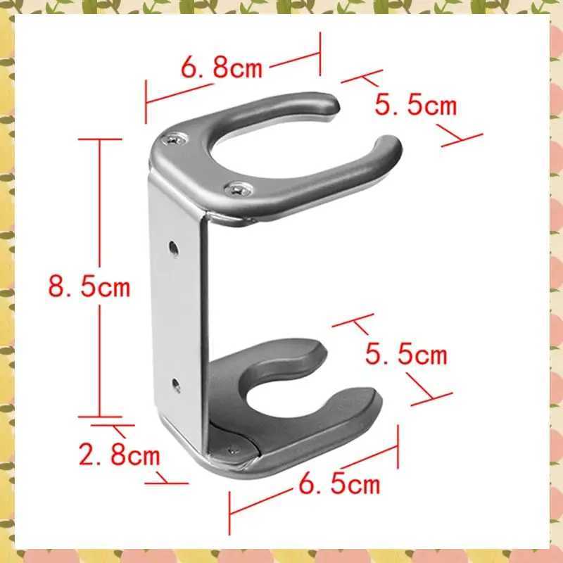 Caci Wall Mounted Bracket For Hair Dryer Straightener Airstrait HT01 Curling Iron - Free PunChing Storage Shelf Parts W250610