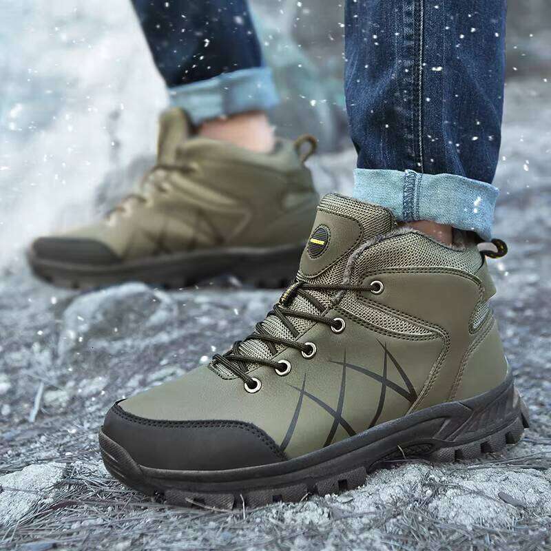 Wholesale High-quality Men's Hiking Outdoor Fashionable High Top Sports Lightweight Walking Shoes for Men