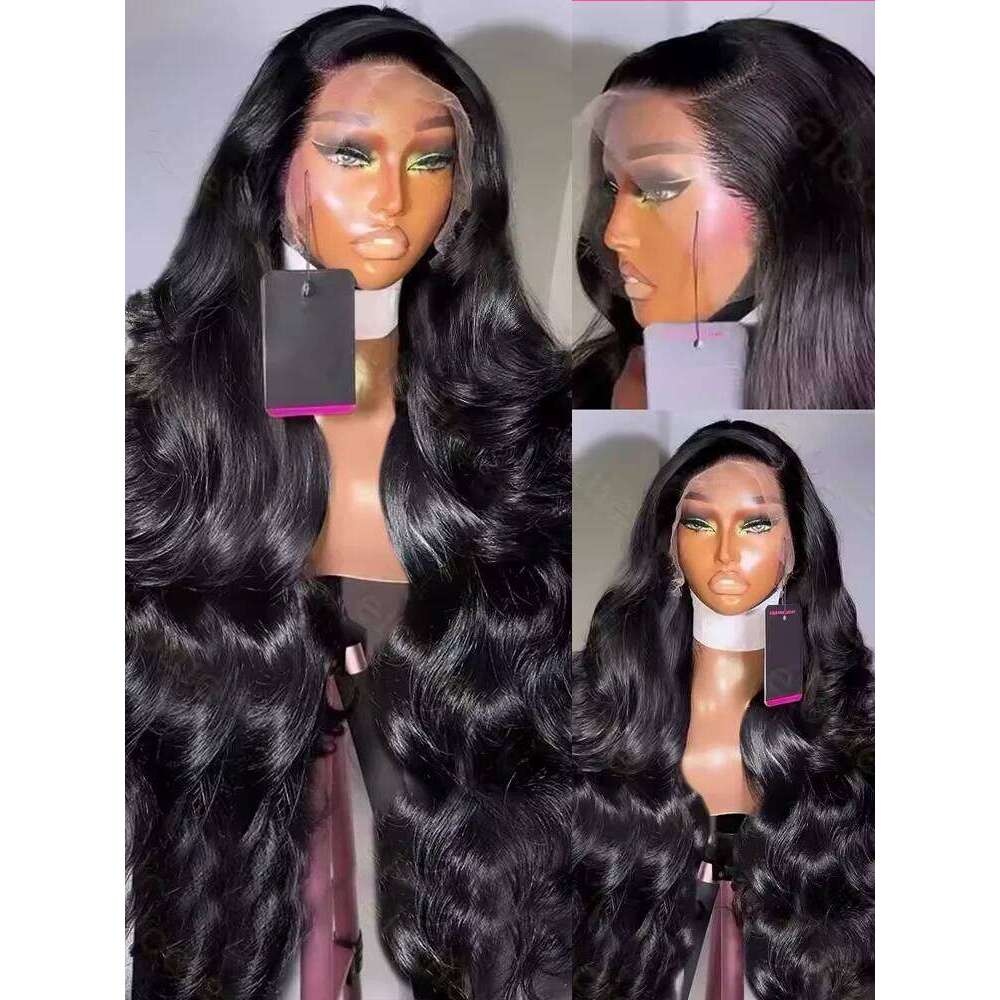 250 Density Body Wave 30 40 Inch 13x4 HD Front Human Hair 13x6 5x5 Glueless Wigs Beginners Closure Lace Frontal Wig