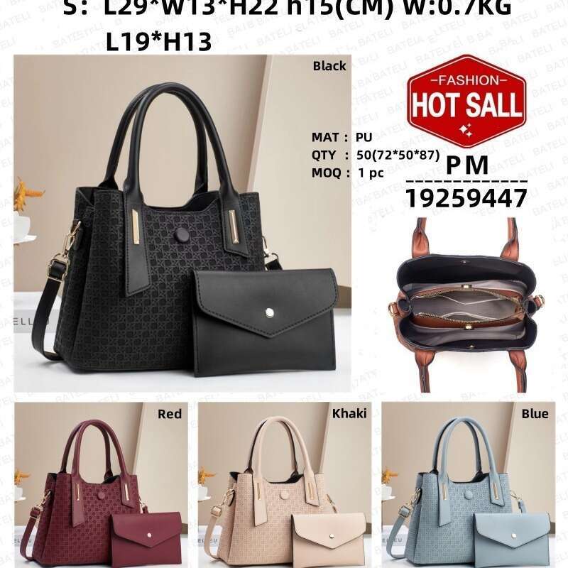 Women's New Fashion Trend Versatile Mother-Daughter Set Shoulder Crossbody Bag Printed Handbag for Women