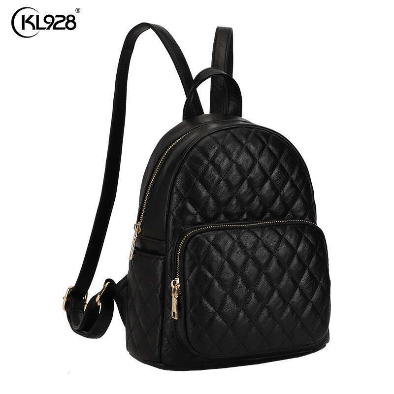 New Women's Quilted Fashion Single Shoulder Bag Large Capacity Handbag Business Small Backpack