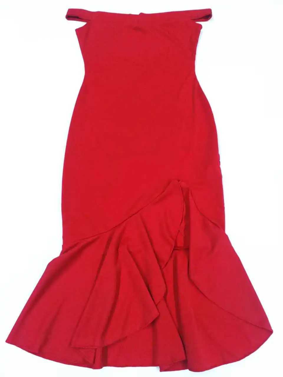 Womens Strapless Bodycon Dress Sexy Tight Fitting Cocktail Dress Slim Fit Party Gown Elegant Evening Wear XJ250610