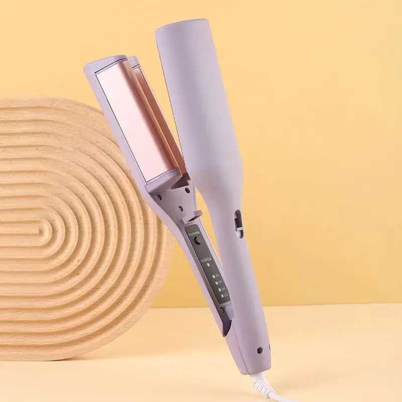 32MM Electric Curling Iron Automatic Lambswool Curling Tool Long Lasting Styling French Styling Rotating Anti-Flame Design W250610