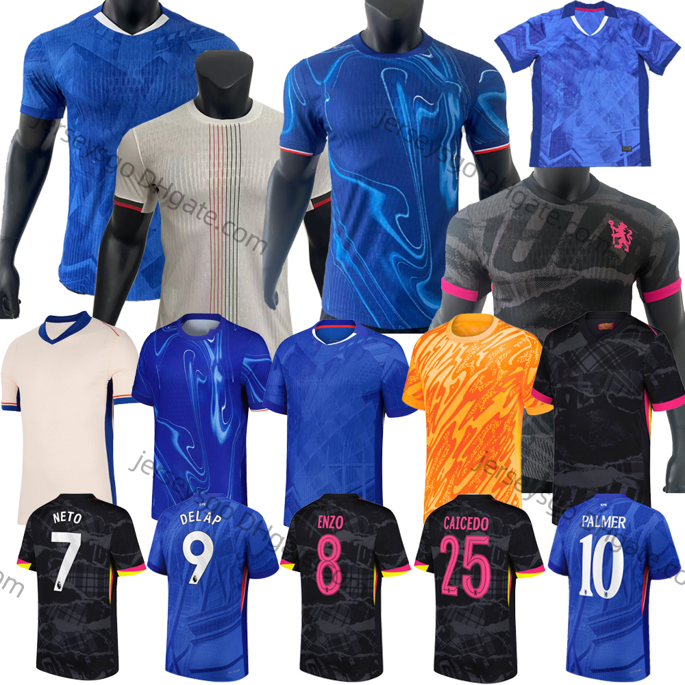Chelseas fc Soccer Jerseys CAICEDO Nkunku PALMER chelseas jerseys Disasi Enzo Mudryk JAMES STERLING Cucurella Chukwuemeka football shirt men and kids N.JACKSON