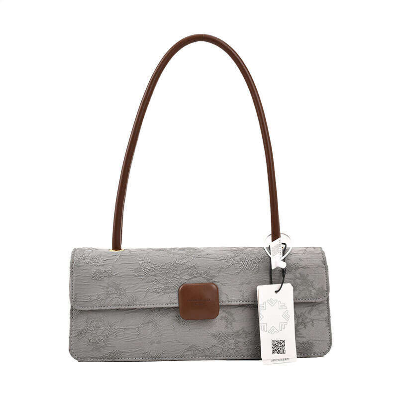French Style Niche Bag Design New Single Shoulder Fashion High-end Handbag Underarm Baguette